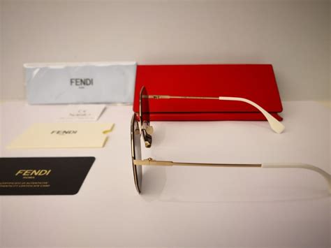 Fendi FF 0292/S J5G/UE Sunglasses in Gold 